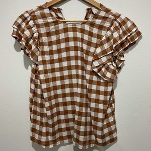 Gingham top